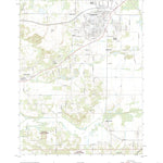 United States Geological Survey Harrisburg, IL (2021, 24000-Scale) digital map