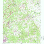 United States Geological Survey Harrisburg, NC (1969, 24000-Scale) digital map