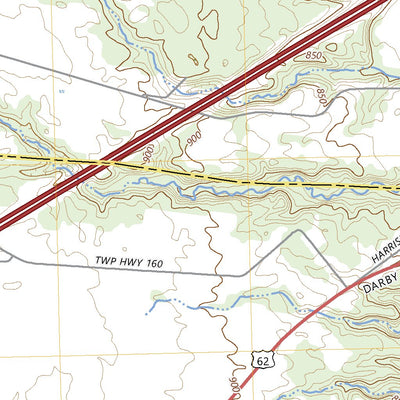 United States Geological Survey Harrisburg, OH (2023, 24000-Scale) digital map