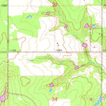 United States Geological Survey Harrisburg, OK (1963, 24000-Scale) digital map