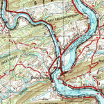 United States Geological Survey Harrisburg, PA (1957, 250000-Scale) digital map