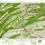 United States Geological Survey Harrisburg, PA (1961, 250000-Scale) digital map