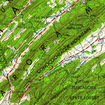 United States Geological Survey Harrisburg, PA (1961, 250000-Scale) digital map