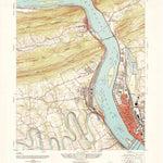 United States Geological Survey Harrisburg West, PA (1947, 24000-Scale) digital map