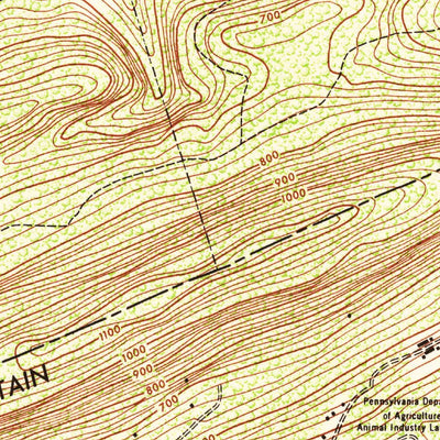 United States Geological Survey Harrisburg West, PA (1947, 24000-Scale) digital map