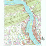 United States Geological Survey Harrisburg West, PA (1969, 24000-Scale) digital map