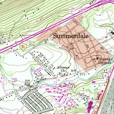 United States Geological Survey Harrisburg West, PA (1969, 24000-Scale) digital map