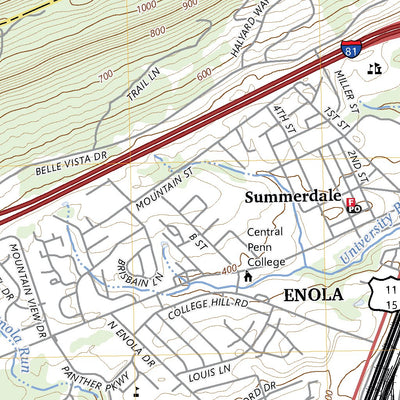 United States Geological Survey Harrisburg West, PA (2023, 24000-Scale) digital map
