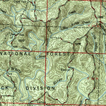 United States Geological Survey Harrison, AR-MO (1945, 250000-Scale) digital map