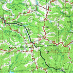 United States Geological Survey Harrison, AR-MO (1958, 250000-Scale) digital map