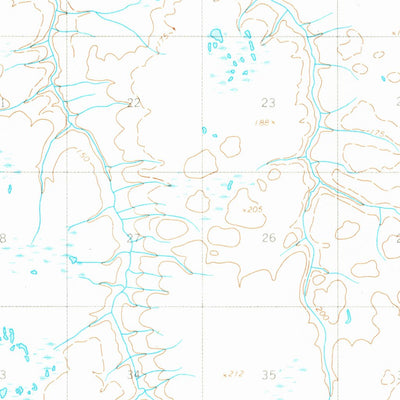 United States Geological Survey Harrison Bay A-1, AK (1955, 63360-Scale) digital map