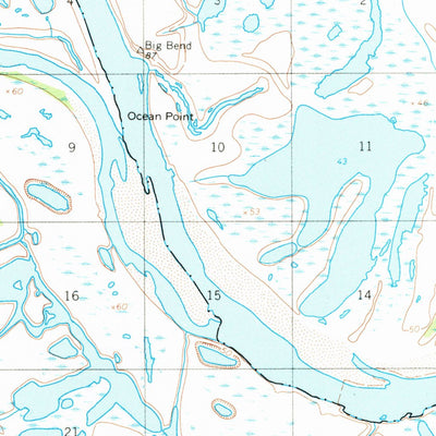 United States Geological Survey Harrison Bay A-3, AK (1955, 63360-Scale) digital map