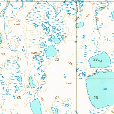 United States Geological Survey Harrison Bay A-4, AK (1955, 63360-Scale) digital map