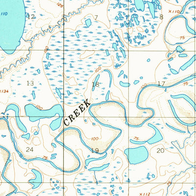 United States Geological Survey Harrison Bay A-4, AK (1955, 63360-Scale) digital map