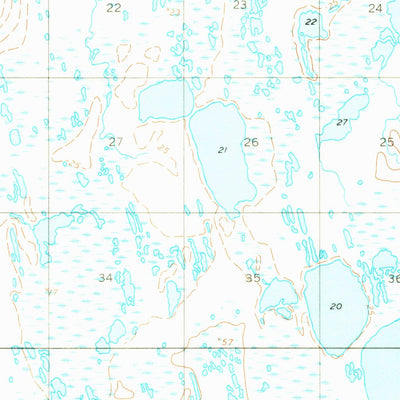 United States Geological Survey Harrison Bay B-1, AK (1955, 63360-Scale) digital map