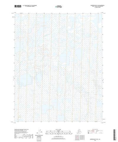 United States Geological Survey Harrison Bay B-3 SE, AK (2020, 25000-Scale) digital map