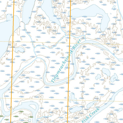 United States Geological Survey Harrison Bay B-3 SE, AK (2020, 25000-Scale) digital map