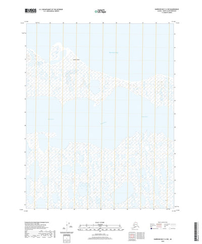 United States Geological Survey Harrison Bay C-4 SW, AK (2020, 25000-Scale) digital map