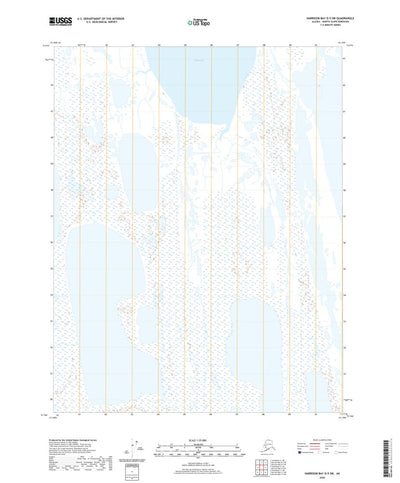 United States Geological Survey Harrison Bay D-5 SW, AK (2020, 25000-Scale) digital map