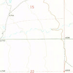 United States Geological Survey Harrison Canyon, AZ (1972, 24000-Scale) digital map