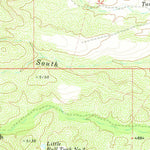 United States Geological Survey Harrison Canyon, AZ (1972, 24000-Scale) digital map