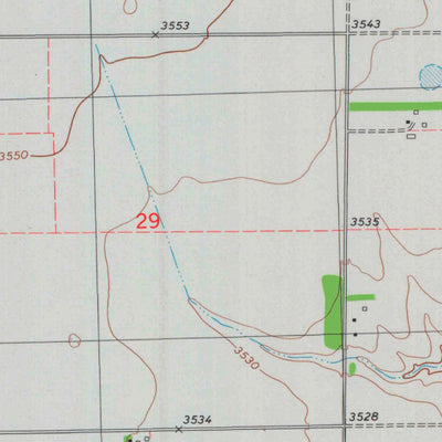United States Geological Survey Harrison Flats, KS (1979, 24000-Scale) digital map