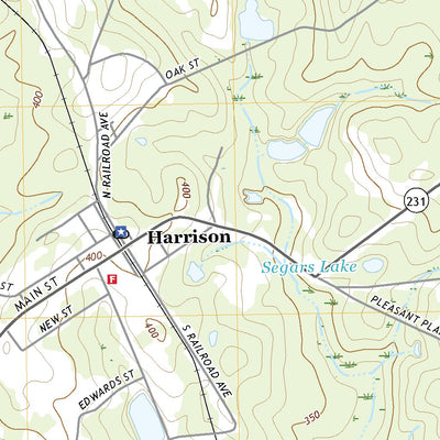 United States Geological Survey Harrison, GA (2020, 24000-Scale) digital map