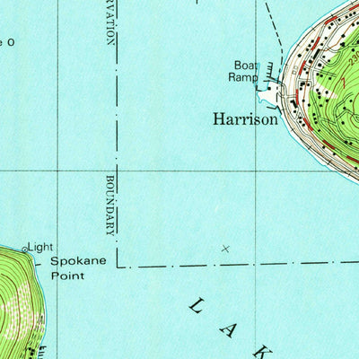 United States Geological Survey Harrison, ID (1981, 24000-Scale) digital map