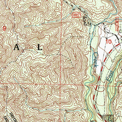United States Geological Survey Harrison Mountain, CA (1996, 24000-Scale) digital map