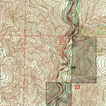United States Geological Survey Harrison Mountain, CA (1996, 24000-Scale) digital map