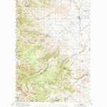 United States Geological Survey Harrison, MT (1950, 62500-Scale) digital map
