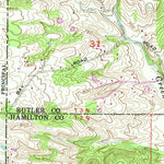 United States Geological Survey Harrison, OH-IN (1955, 24000-Scale) digital map