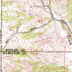 United States Geological Survey Harrison, OH-IN (1992, 24000-Scale) digital map