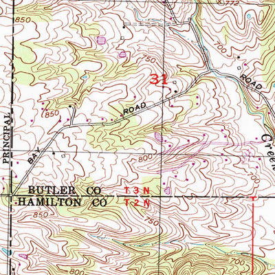 United States Geological Survey Harrison, OH-IN (1996, 24000-Scale) digital map