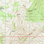 United States Geological Survey Harrison Pass, NV (1985, 24000-Scale) digital map