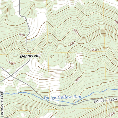 United States Geological Survey Harrison Valley, PA (2023, 24000-Scale) digital map