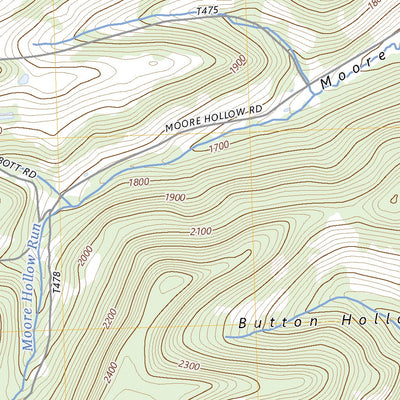 United States Geological Survey Harrison Valley, PA (2023, 24000-Scale) digital map