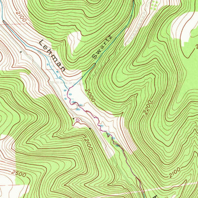 Harrison Valley, PA-NY (1957, 24000-Scale) Map by United States ...