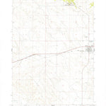 United States Geological Survey Harrison West, NE (1978, 24000-Scale) digital map