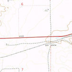 United States Geological Survey Harrison West, NE (1978, 24000-Scale) digital map