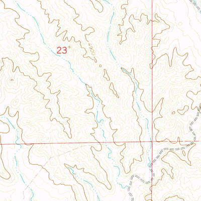United States Geological Survey Harrison West, NE (1978, 24000-Scale) digital map