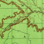 United States Geological Survey Harrisonburg, LA (1941, 62500-Scale) digital map