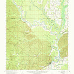 United States Geological Survey Harrisonburg, LA (1959, 62500-Scale) digital map