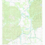 United States Geological Survey Harrisonburg, LA (1984, 24000-Scale) digital map