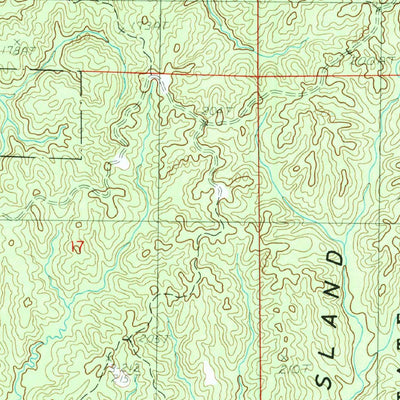 United States Geological Survey Harrisonburg, LA (1984, 24000-Scale) digital map