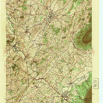 United States Geological Survey Harrisonburg, VA (1943, 62500-Scale) digital map