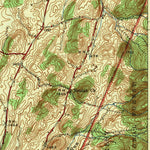 United States Geological Survey Harrisonburg, VA (1943, 62500-Scale) digital map