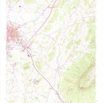 United States Geological Survey Harrisonburg, VA (1964, 24000-Scale) digital map
