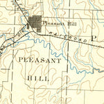 United States Geological Survey Harrisonville, MO (1892, 125000-Scale) digital map