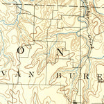 United States Geological Survey Harrisonville, MO (1892, 125000-Scale) digital map